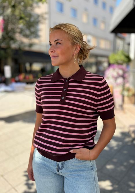 Hovedbilde Aduna Polo Bordeaux/Pink