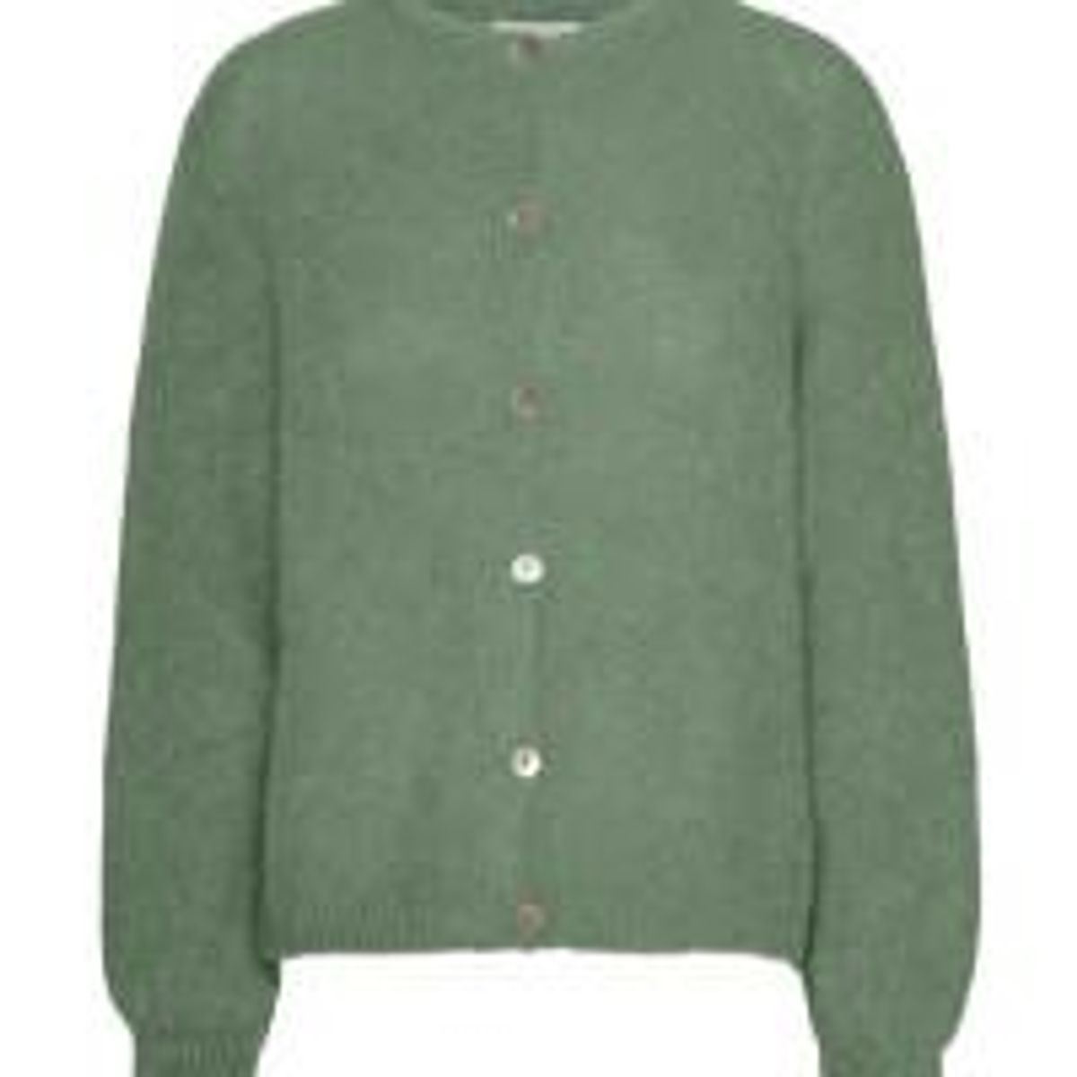 Susan Alpaca Cardigan Dusty Green