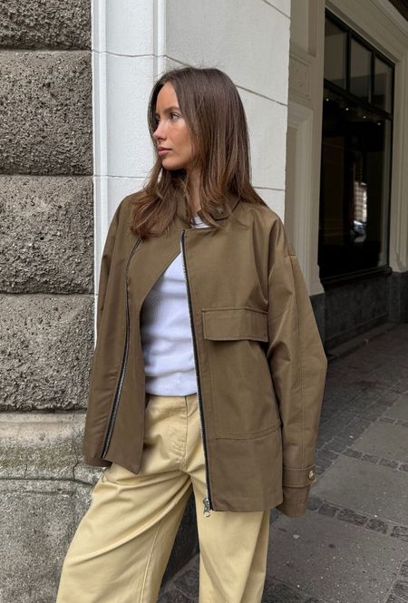 Hovedbilde Erla Jacket DarkGreen