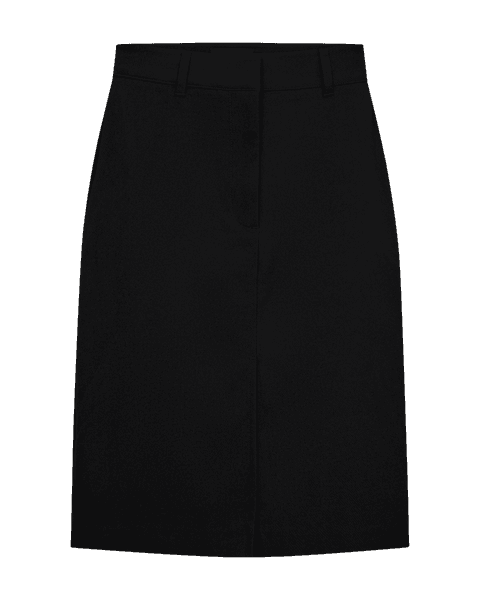 Hovedbilde Tailor Skirt W Slit Black