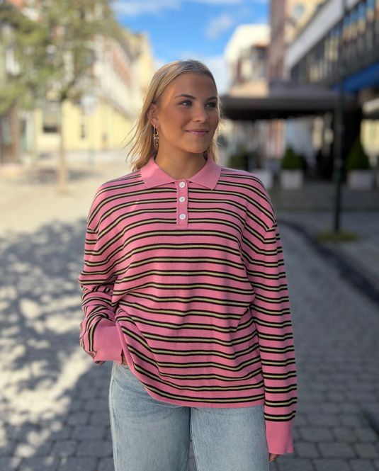 Hovedbilde Adanne Polo Pink/Bordeaux