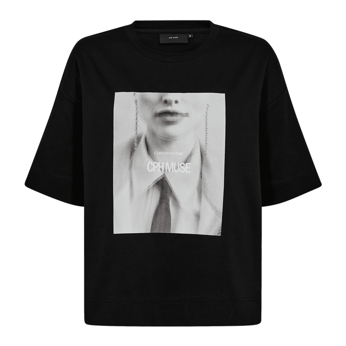 Muse-Tee Print Black