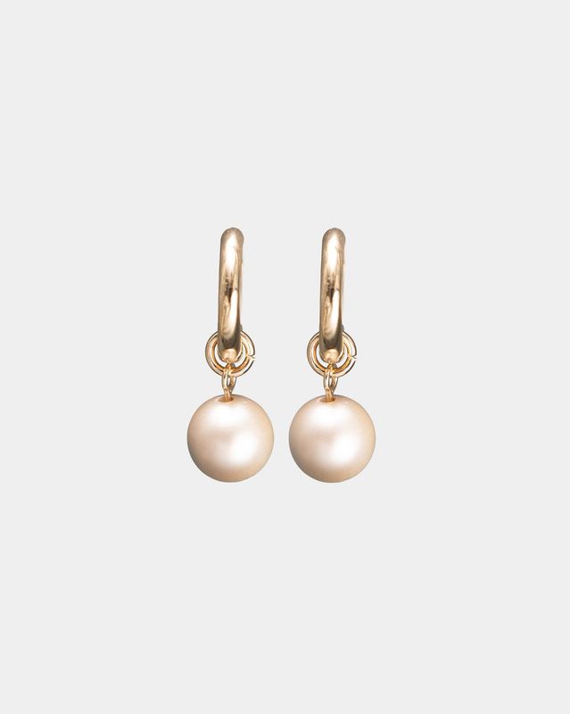 Colette Øredobber Pearl Beige