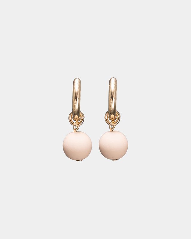 Colette Øredobber Beige